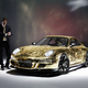 Illustration for article titled Artist Builds Aluminum Foil Porsche, Takes It On Track